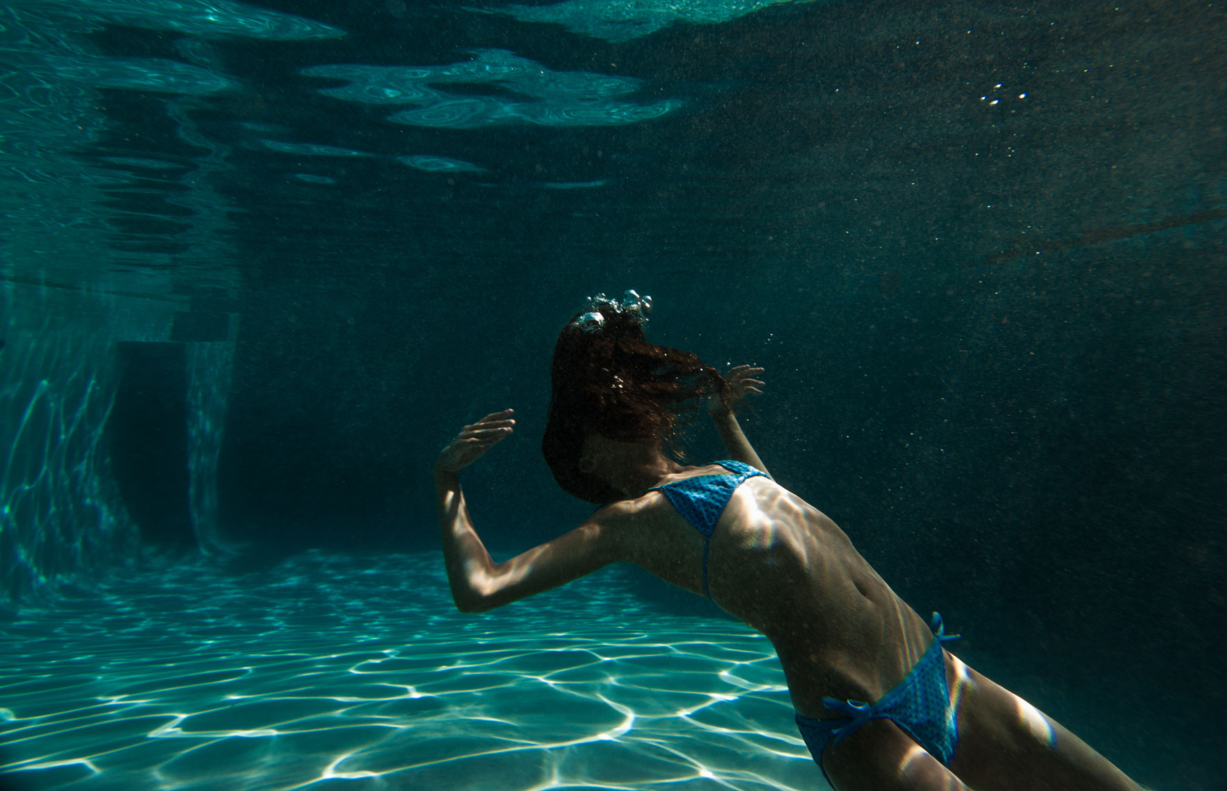 Underwater Bikini Bend