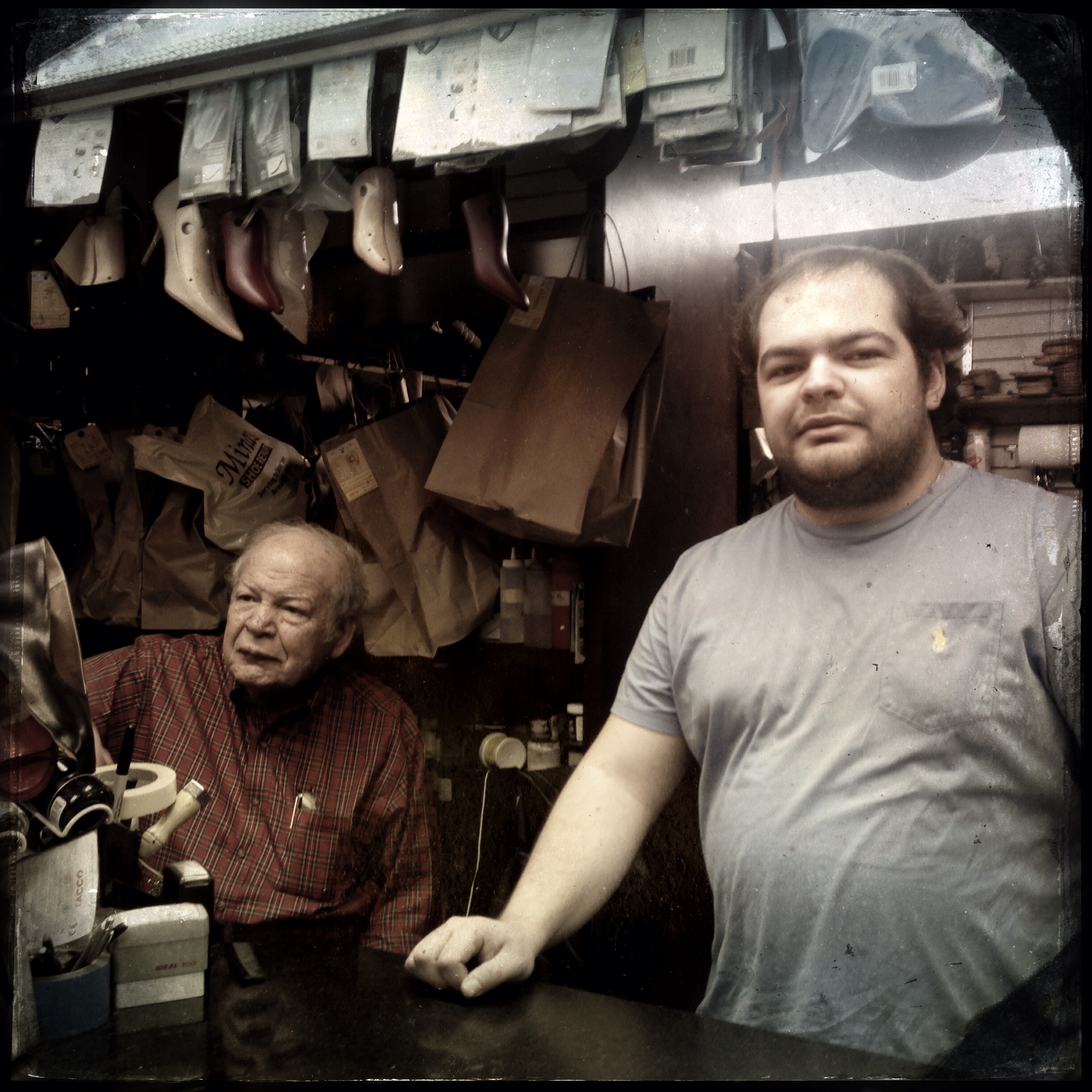 Minas and Minas Jr of Minas Shoe Repair