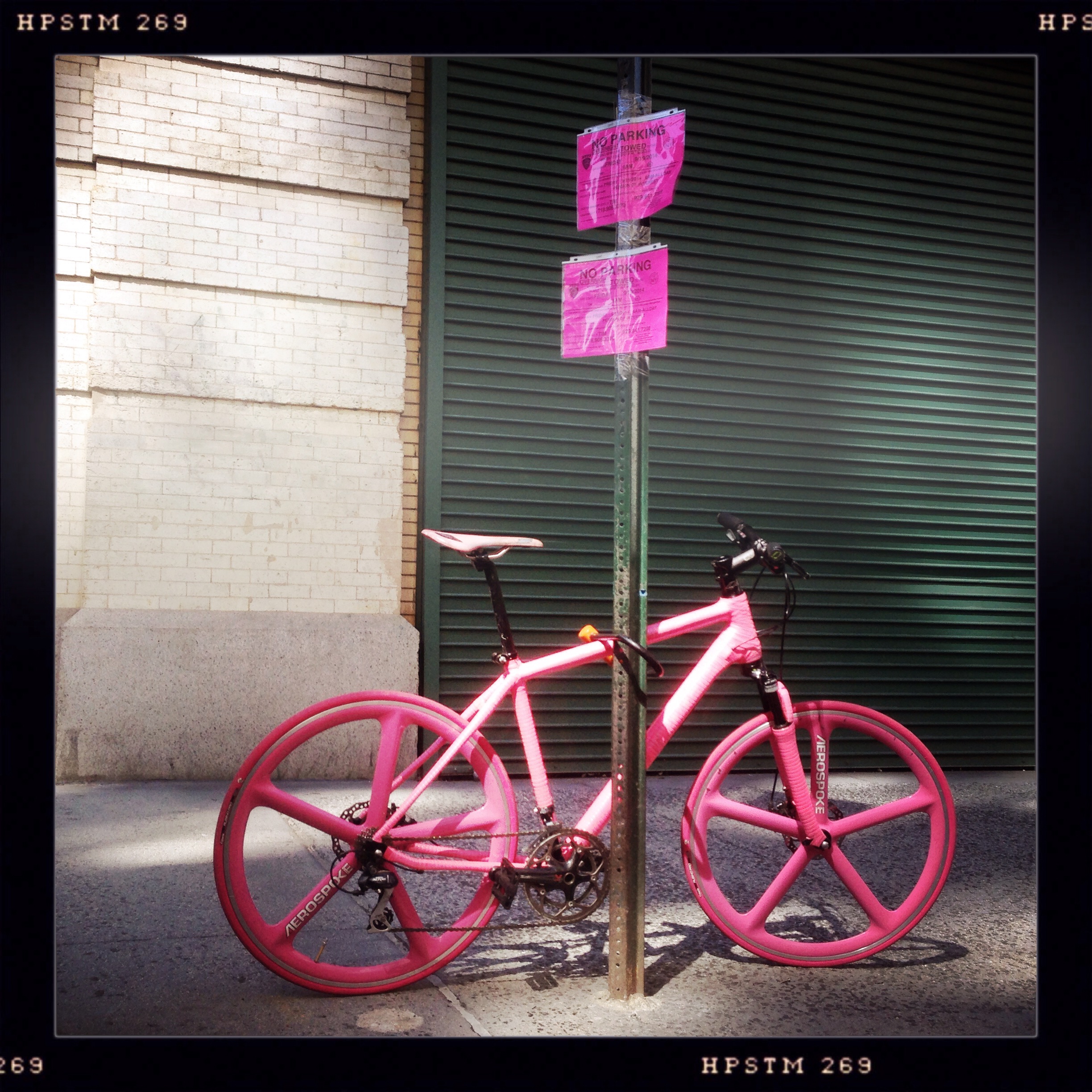 Pink Bike Flatiron District NYC