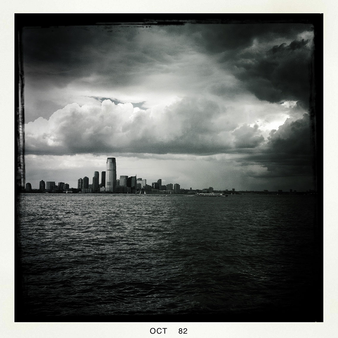 NYC Stormy Skyline 