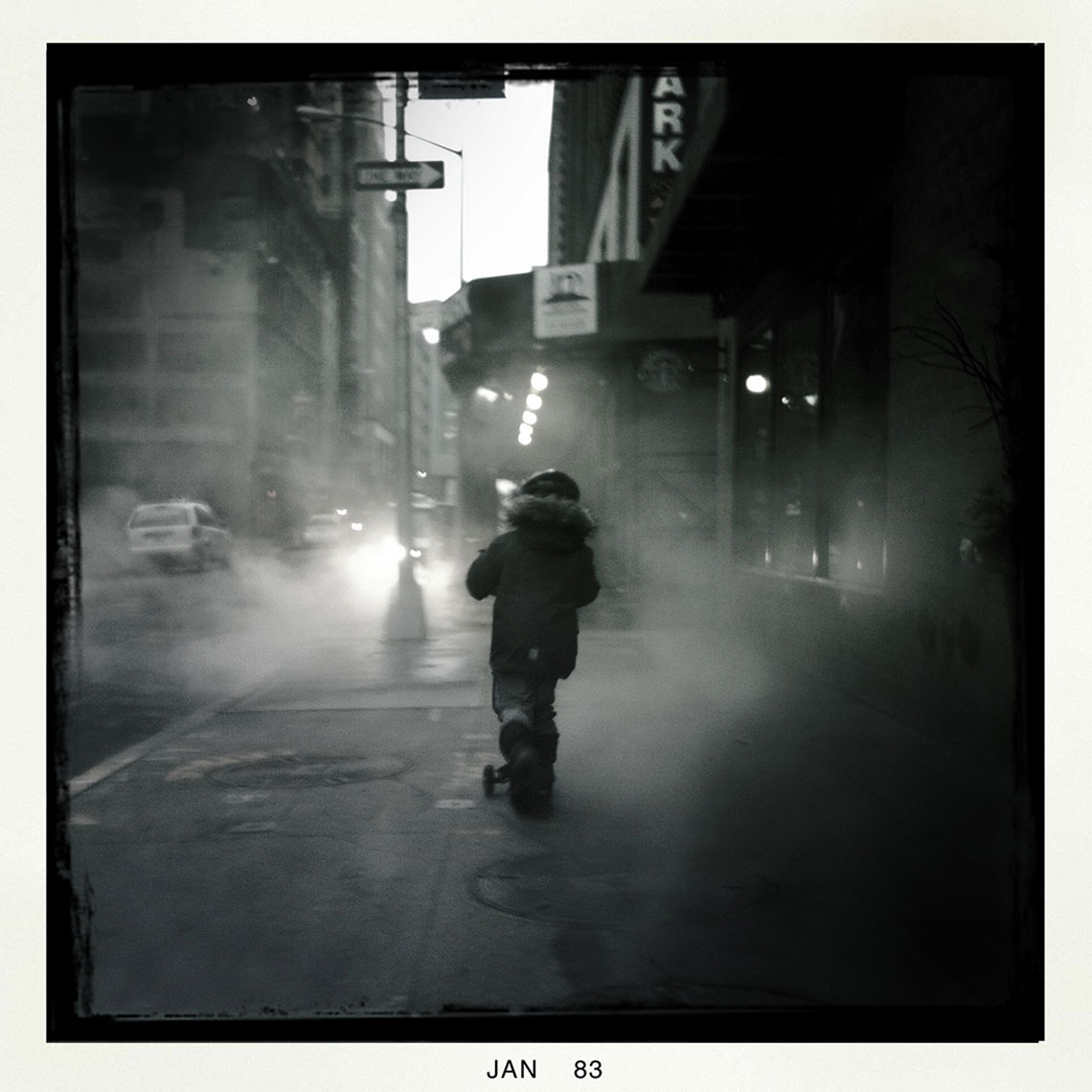Boy in Fog
