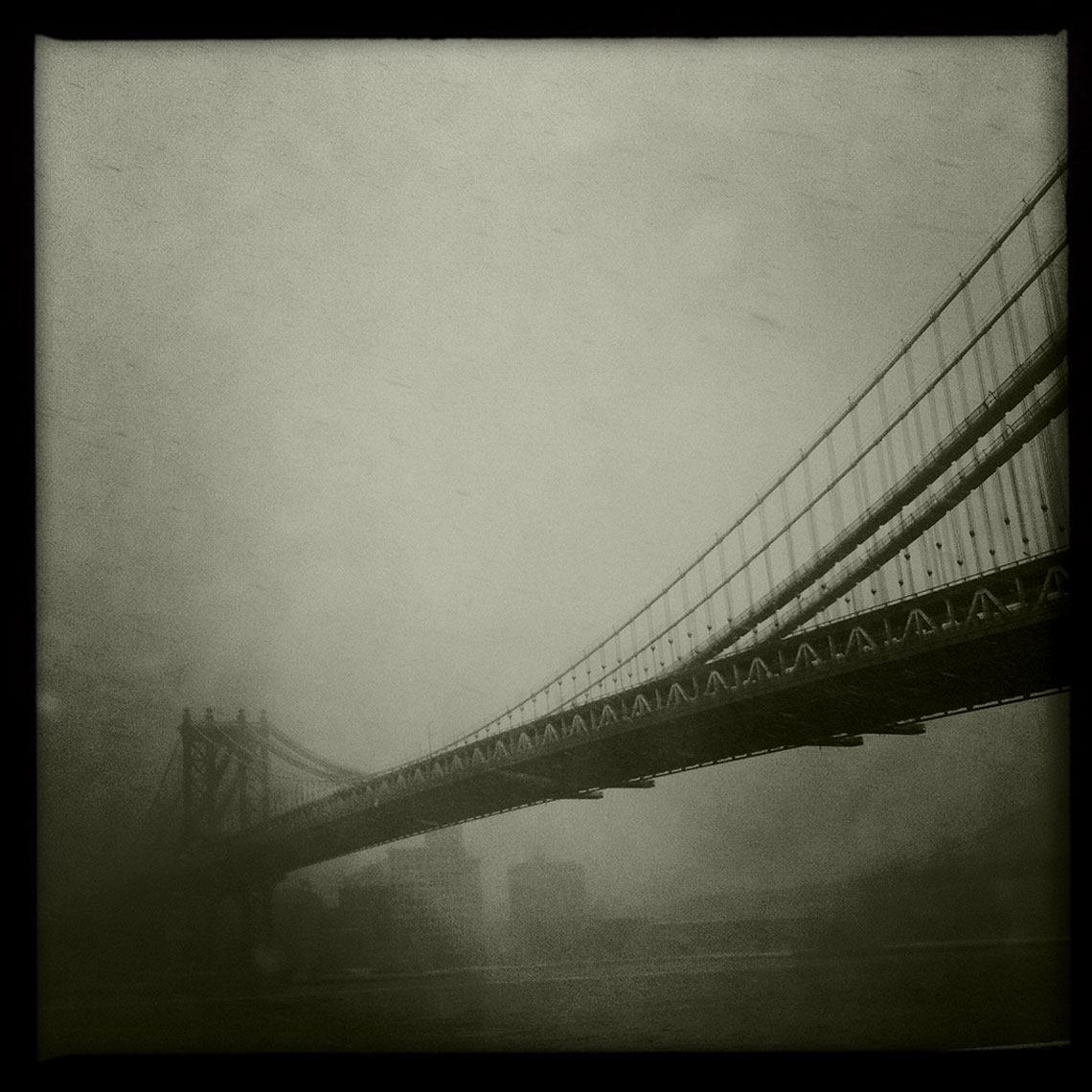 Brooklyn Bridge Fog