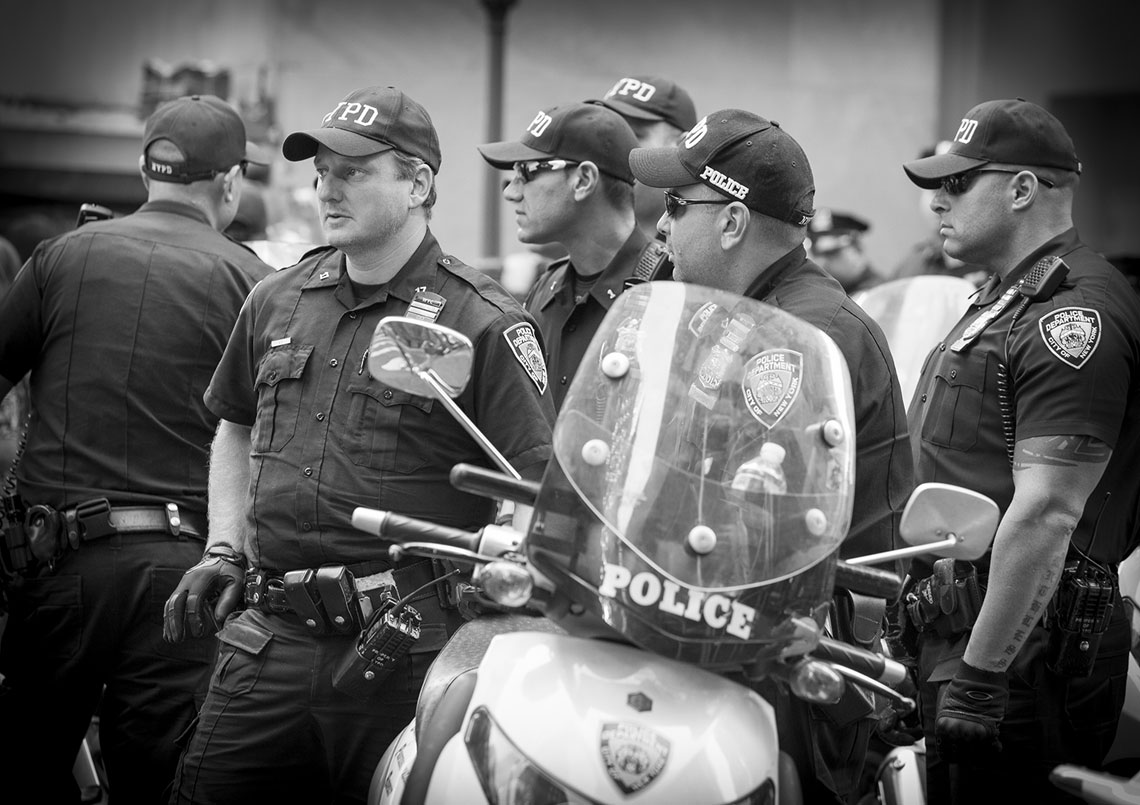Occupy Wall Street gang of NYPD officers